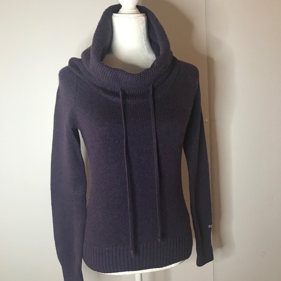 Columbia Turtleneck Warm Sweater -C: Purple - Picture 3 of 16